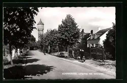 AK Scherpenisse, Langeweg met watertoren