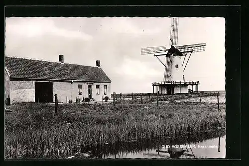 AK Oud Vossemeer, Graanmolen