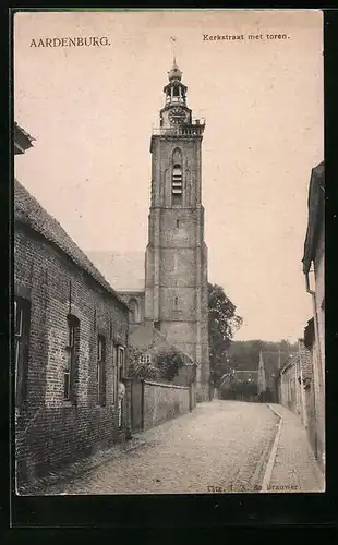 AK Aardenburg, Kerkstraat met toren