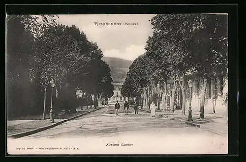 AK Remiremont, Avenue Carnot