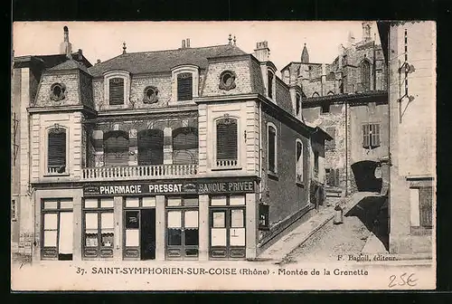 AK Saint-Symphorien-sur-Coise, Montée de la Grenette