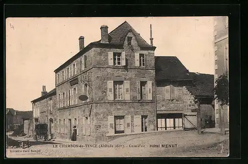 AK Le Chambon-de-Tence, Hôtel Menut