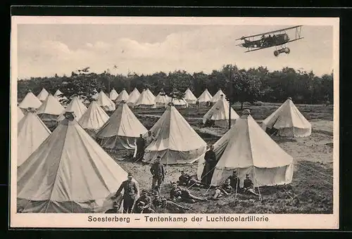 AK Soesterberg, Tentenkamp der Luchtdoelartillerie