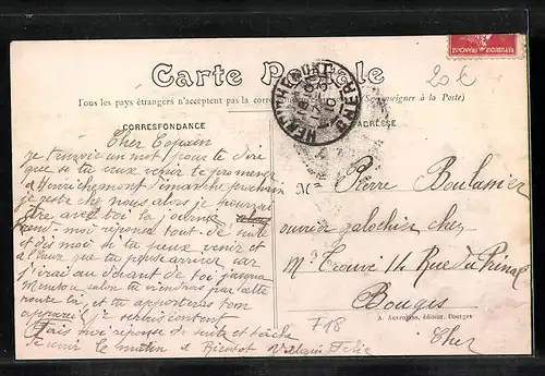 AK Henrichement, Fétes des 15 et 16 Août 1908, Arc de Triomphe Place Gabriel