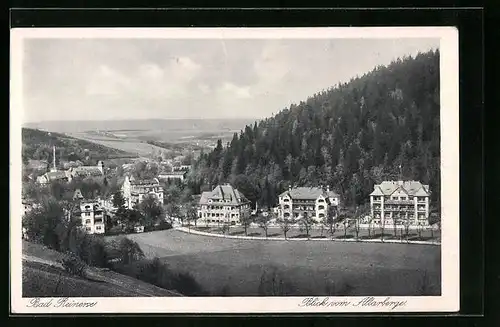 AK Bad Reinerz, Blick vom Altarberge