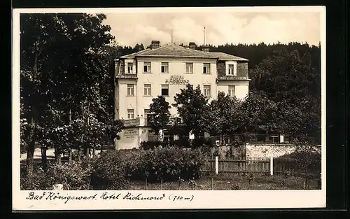 AK Bad Königswart, Hotel Richmond