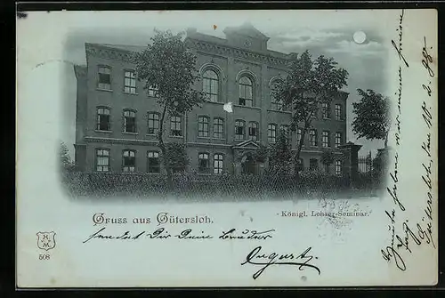 Mondschein-AK Gütersloh, Königliches Lehrer-Seminar