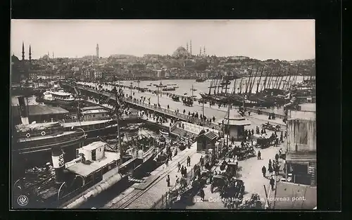 AK Constantinople, Le nouveau pont