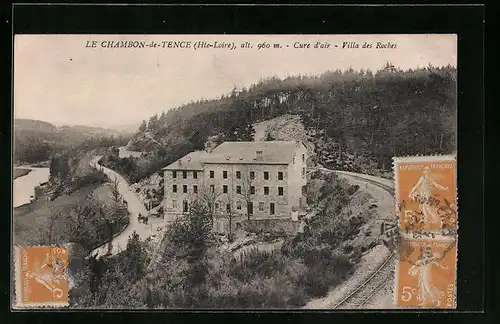 AK Le Chambon-de-Tence, Cure d`air, Villa des Roches