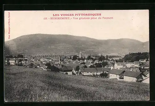 AK Remiremont, Vue générale prise du Parmont