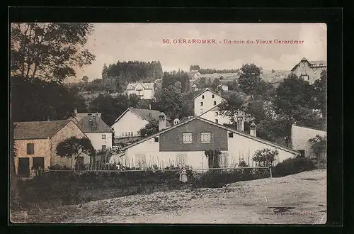 AK Géradmer, Un coin du Vieux Gérardmer