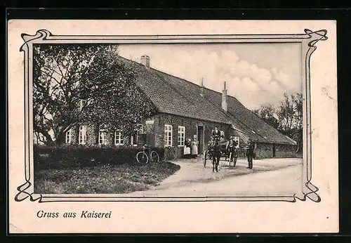 AK Wangerland, Gasthaus Kaiserei