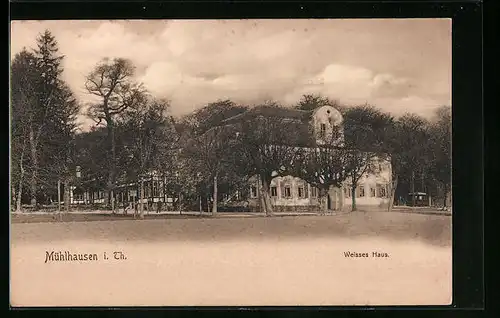 AK Mühlhausen / Thür., Gasthof Weisses Haus