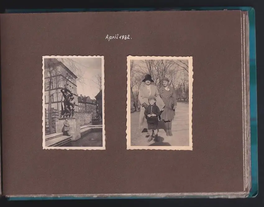 Fotoalbum 70 Fotografien, Ansicht Landeck in Schlesien / Ladek-Zdrój, 1930, Strassenpartie, Evangelische Schule, Kurhaus 13