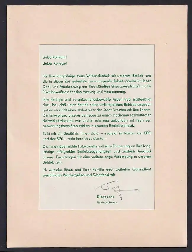 Fotokassette 9 Fotografien, Strassenbahn der Verkehrsbetriebe Dresden, BPO und der BGL, Wartunghalle 10