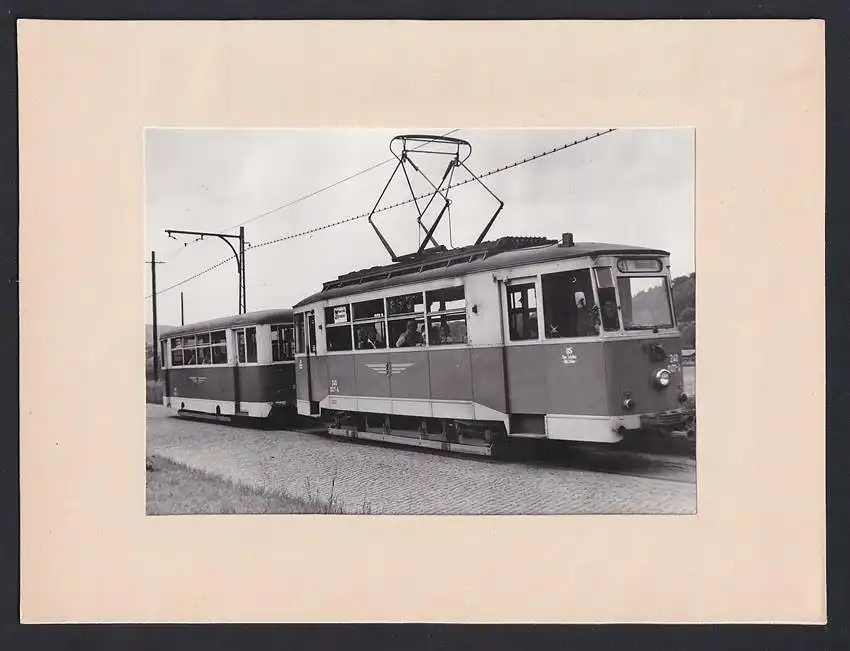 Fotokassette 9 Fotografien, Strassenbahn der Verkehrsbetriebe Dresden, BPO und der BGL, Wartunghalle 8
