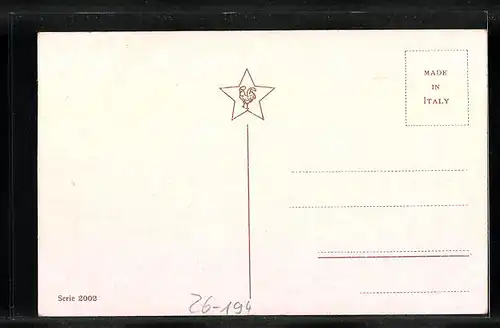 Künstler-AK A. Bertiglia: Matrose in Uniform u. Krebs mit Frau im Badeanzug am Strand