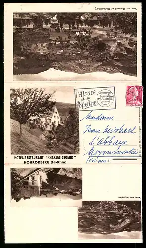 Klapp-AK Hohrodberg, Hotel-Restaurant Charles Stoehr, Vue générale