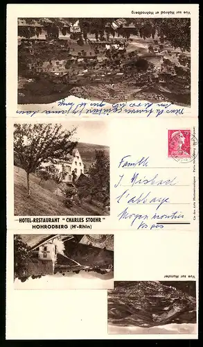 Klapp-AK Hohrodberg, Hotel-Restaurant Charles Stoehr, Vue générale
