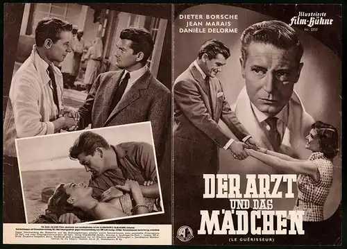 Filmprogramm IFB Nr. 2252, Der Arzt und das Mädchen, Dieter Borsche, Jean Marais, Regie: Yves Ciampi