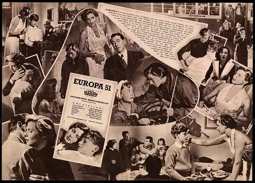 Filmprogramm IFB Nr. 2055, Europa 51, Ingrid Bergman, Alexander Knox, Regie: Roberto Rosselini