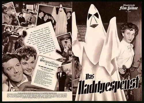 Filmprogramm IFB Nr. 2041, Das Nachtgespenst, Liselotte Pulver, Paul Verhoeven, Regie: Carl Boese