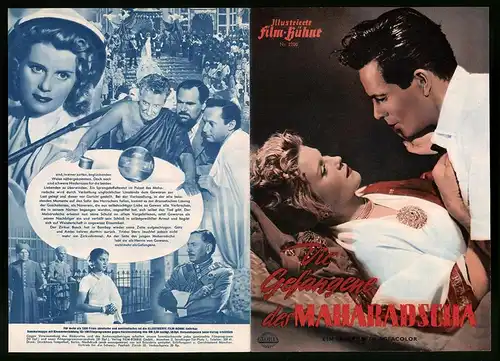 Filmprogramm IFB Nr. 2200, Die Gefangene des Maharadscha, Kristina Söderbaum, Willy Birgel, Regie: Veit Harlan