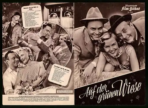 Filmprogramm IFB Nr. 2075, Auf der grünen Wiese, Walter Müller, Hannelore Bollmann, Regie: Fritz Böttger