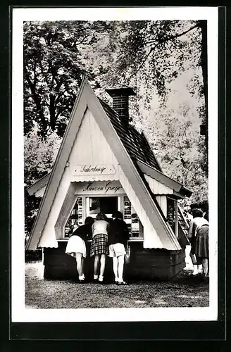 AK Bussum, Suikerhuisje, AK-Verkauf