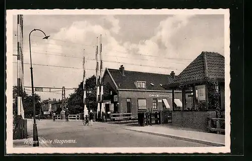AK Velsen, Halte Hoogovens, Bahnhof