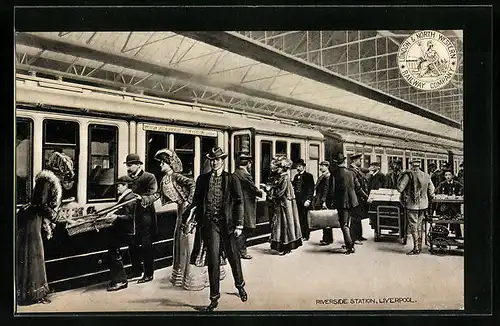 AK Liverpool, Riverside Station, Bahnhof