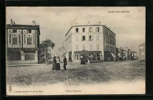 AK Ivry-sur-Seine, Place Danton