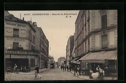 AK Charenton, Rue de la République
