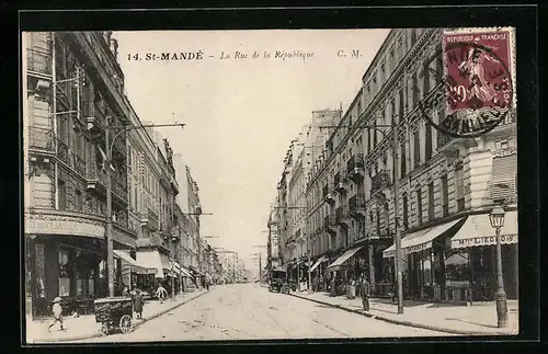 AK St-Mandé, La Rue de la République