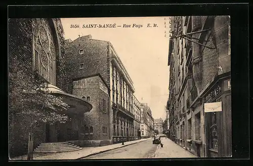 AK Saint-Mandé, Rue Fays