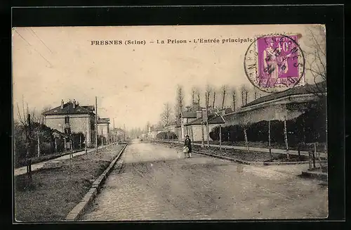 AK Fresnes, La Prison, L`Entrée principale