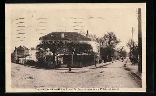 AK Brévannes, Route de Sucy et Avenue du Président Wilson