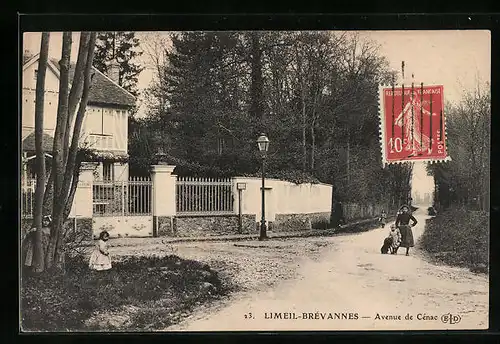 AK Limeil-Brévannes, Avenue de Cénac