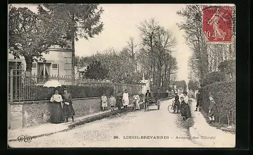 AK Limeil-Brévannes, Avenue des Tilleuls
