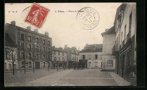 AK Vitry, Place de l`Eglise