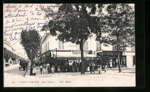 AK Choisy-le-Roi, Rue Thiers