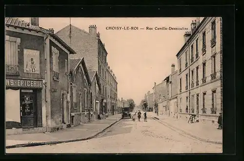 AK Choisy-le-Roi, Rue Camille-Desmoulins