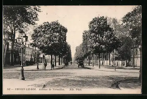 AK Choisy-le-Roi, Avenue de Versailles