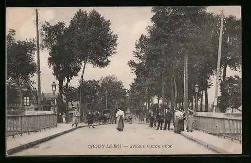 AK Choisy-le-Roi, Avenue Victor Hugo