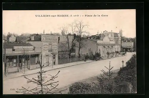 AK Villiers-sur-Marne, Place de la Gare