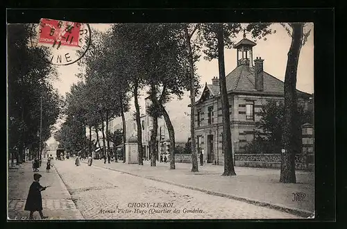 AK Choisy-le-Roi, Avenue Victor-Hugo, Quartier des Gondoles