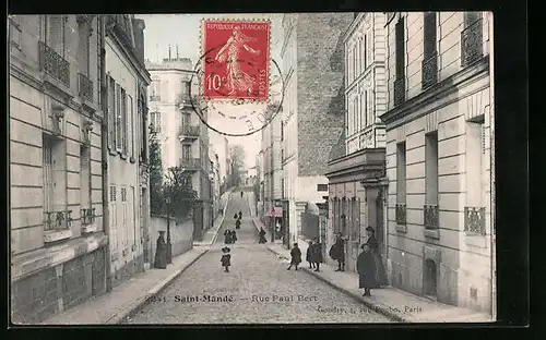 AK Saint-Mandé, Rue Paul Bert