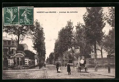 AK Nogent-sur-Marne, Avenue de Joinville