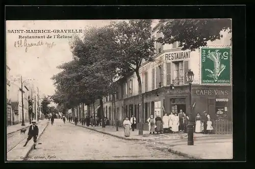 AK Saint-Maurice-Gravelle, Restaurant de l`Écluse