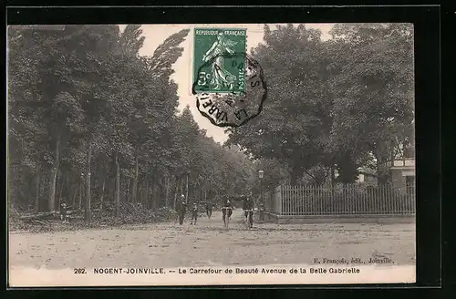 AK Nogent-Joinville, Le Carrefour de Beauté Avenue de la Belle Gabrielle